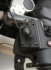 RAM Mounts Motorcycle Brake/Clutch Reservoir Cover Base w/1" Ball Centered                                     - RAM-B-345U - Image 6