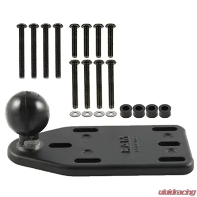 RAM Mounts Motorcycle Brake/Clutch Reservoir Cover Base w/1" Ball Offset - RAM-B-346U