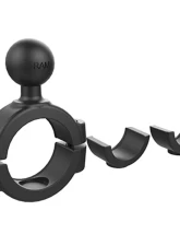 RAM Mounts Torque 1 1/8" - 1 1/2" Diameter Handlebar/Rail Base w/1" Ball                                     - RAM-B-408-112-15U - Image 4