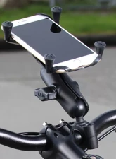RAM Mounts Torque 3/4" - 1" Diameter Handlebar/Rail Base w/1" Ball Medium Arm and RAM Mounts X-Grip for Larger Phones                                     - RAM-B-408-75-1-UN10U - Image 4