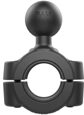 RAM Mounts Torque 3/4" - 1" Diameter Handlebar/Rail Base w/1" Ball                                     - RAM-B-408-75-1U - Image 2