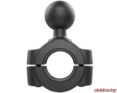 RAM Mounts Torque 3/4" - 1" Diameter Handlebar/Rail Base w/1" Ball - RAM-B-408-75-1U