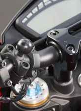 RAM Mounts Torque 3/4" - 1" Diameter Handlebar/Rail Base w/1" Ball                                     - RAM-B-408-75-1U - Image 3