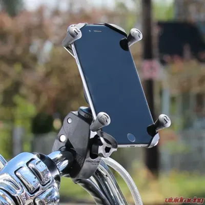 RAM Mounts Tough-Claw Mount w/Universal RAM Mounts X-Grip Large Phone Cradle - RAM-HOL-UN10-400U