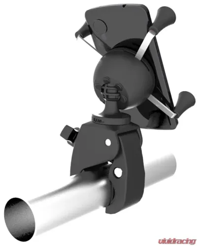 RAM Mounts Tough-Claw Mount w/Universal RAM Mounts X-Grip Phone Cradle - RAM-HOL-UN7-400U