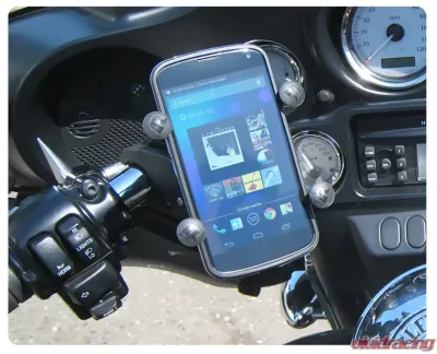 RAM Mounts Tough-Claw Mount w/Universal RAM Mounts X-Grip Phone Cradle - RAM-HOL-UN7-400U