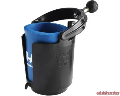 RAM Cup Holder With Cozy 1" Diameter Ball - RAM-B-132BU