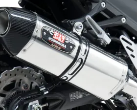 Yoshimura Race R-77 Stainless Slip-On Exhaust with Stainless Mufflers Kawasaki ZX-14R 2012-2021