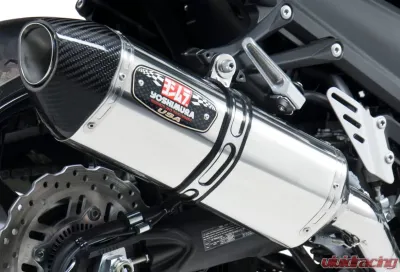 Yoshimura Race R-77 Stainless Slip-On Exhaust with Stainless Mufflers Kawasaki ZX-14R 2012-2021 - 1414020520