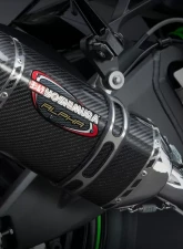 Yoshimura Race Alpha Stainless 3/4 Exhaust with Carbon Fiber Muffler Kawasaki ZX-10R | RR 2016-2020                                     - 141824M220 - Image 3