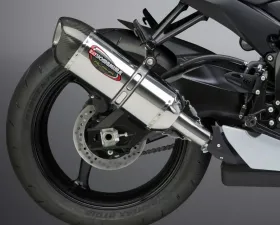 Yoshimura Alpha Stainless Slip-On Exhaust with Stainless Muffler Suzuki GSX-R600 | GSX-R750 2011-2020