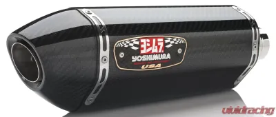 Yoshimura Race R-77D Stainless Full Exhaust with Carbon Fiber Muffler Suzuki GSX-R600 | GSX-R750 2011-2020 - 1160003221