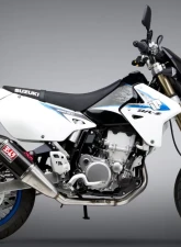 Yoshimura RS-4 Stainless Full Exhaust with Carbon Fiber Mufflers Suzuki DR-Z400S/SM 2000-2020                                     - 116600D220 - Image 2