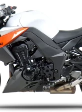 Yoshimura R-77 Stainless Slip-On Exhaust with Carbon Fiber Mufflers Kawasaki Z1000 2010-2016                                     - 1412202 - Image 4