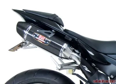 Yoshimura R-77 Stainless Slip-On Exhaust with Carbon Fiber Mufflers Yamaha YZF-R1 2009-2014 - 1314202