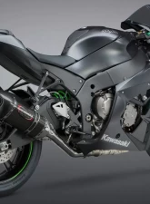 Yoshimura Race Alpha Stainless 3/4 Exhaust with Carbon Fiber Muffler Kawasaki ZX-10R | RR 2016-2020                                     - 141824M220 - Image 3
