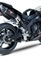 Yoshimura R-77 Stainless Slip-On Exhaust with Carbon Fiber Mufflers Yamaha YZF-R1 2009-2014                                     - 1314202 - Image 3