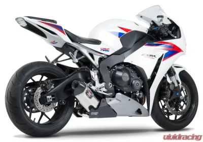 Yoshimura Race R-77 Stainless Slip-On Exhaust with Stainless Muffler Honda CBR1000RR/ABS 2012-2013 - 1220020520