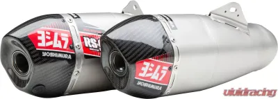 Yoshimura RS-9T Stainless Slip-On Exhaust with Stainless Mufflers Honda CRF250R | CRF250RX 2020-2021 - 22844BR520