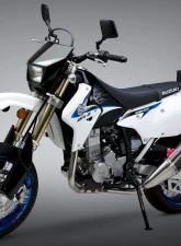 Yoshimura RS-4 Stainless Full Exhaust with Carbon Fiber Mufflers Suzuki DR-Z400S/SM 2000-2020                                     - 116600D220 - Image 5
