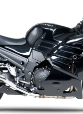 Yoshimura Race R-77 Stainless Slip-On Exhaust with Stainless Mufflers Kawasaki ZX-14R 2012-2021                                     - 1414020520 - Image 3