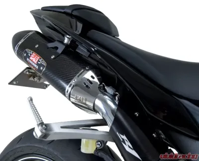 Yoshimura TRC-D Stainless Slip-On Exhaust with Carbon Fiber Mufflers Yamaha YZF-R1 2009-2014 - 1314212
