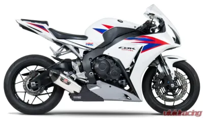 Yoshimura Race R-77 Stainless Slip-On Exhaust with Stainless Muffler Honda CBR1000RR/ABS 2012-2013 - 1220020520