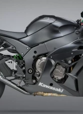 Yoshimura Race Alpha Stainless 3/4 Exhaust with Carbon Fiber Muffler Kawasaki ZX-10R | RR 2016-2020                                     - 141824M220 - Image 2