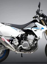 Yoshimura RS-4 Stainless Full Exhaust with Aluminum Mufflers Suzuki DR-Z400S/SM 2000-2020                                     - 116600D320 - Image 2