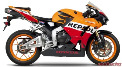 Yoshimura RS-5 Stainless Slip-On Exhaust with Stainless Muffler Honda CBR600RR 2009-2020 - 1228275