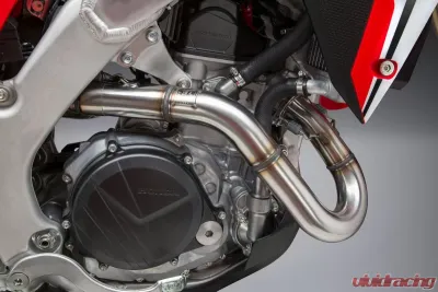 Yoshimura RS-9T Stainless Slip-On Exhaust with Stainless Mufflers Honda CRF250R | CRF250RX 2018-2019 - 22843BR520