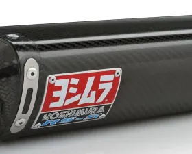 Yoshimura RS-5 Stainless Slip-On Exhaust with Carbon Fiber Muffler Honda CBR600RR 2007-2008