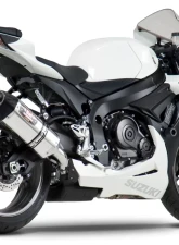 Yoshimura R-77 Stainless Slip-On Exhaust with Stainless Muffler Suzuki GSX-R600 | GSX-R750 2011-2020                                     - 1160020520 - Image 4