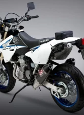 Yoshimura RS-4 Stainless Full Exhaust with Carbon Fiber Mufflers Suzuki DR-Z400S/SM 2000-2020                                     - 116600D220 - Image 4