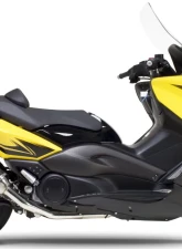Yoshimura Race R-77 Stainless Full Exhaust with Carbon Fiber Muffler Yamaha TMAX 500 2008-2011                                     - 1390002 - Image 2