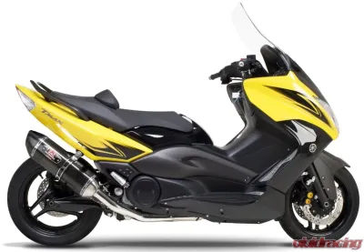 Yoshimura Race R-77 Stainless Full Exhaust with Carbon Fiber Muffler Yamaha TMAX 500 2008-2011 - 1390002
