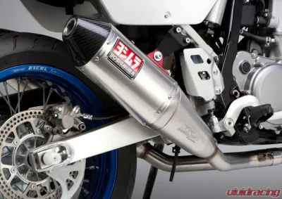 Yoshimura RS-4 Stainless Full Exhaust with Aluminum Mufflers Suzuki DR-Z400S/SM 2000-2020 - 116600D320