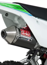 Yoshimura RS-2 Stainless Full Exhaust with Carbon Fiber Muffler Kawasaki KLX110 | KLX110L 2002-2021 | Suzuki DR-Z110 2003-2005                                     - 2430522 - Image 5