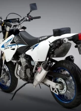 Yoshimura RS-4 Stainless Full Exhaust with Aluminum Mufflers Suzuki DR-Z400S/SM 2000-2020                                     - 116600D320 - Image 3