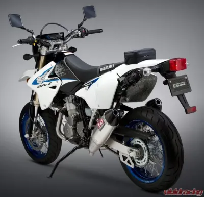 Yoshimura RS-4 Stainless Full Exhaust with Aluminum Mufflers Suzuki DR-Z400S/SM 2000-2020 - 116600D320