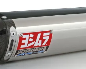 Yoshimura RS-5 Stainless Slip-On Exhaust with Stainless Muffler Honda CBR600RR 2007-2008