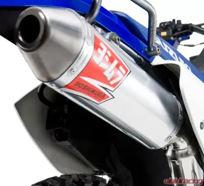 Yoshimura RS-2 Stainless Slip-On Exhaust with Aluminum Muffler Suzuki DR650 1996-2020 - 116502C350