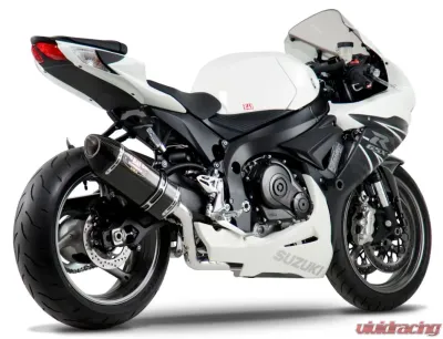 Yoshimura Race R-77 Stainless Full Exhaust with Carbon Fiber Muffler Suzuki GSX-R600 | GSX-R750 2011-2020 - 1160000221