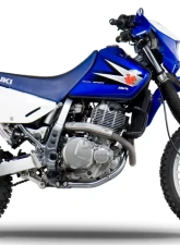 Yoshimura RS-2 Stainless Slip-On Exhaust with Aluminum Muffler Suzuki DR650 1996-2020                                     - 116502C350 - Image 2