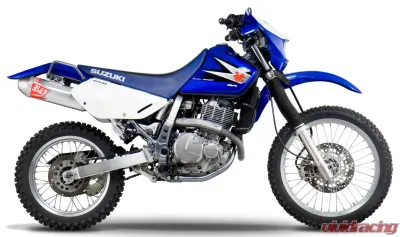 Yoshimura RS-2 Stainless Slip-On Exhaust with Aluminum Muffler Suzuki DR650 1996-2020 - 116502C350