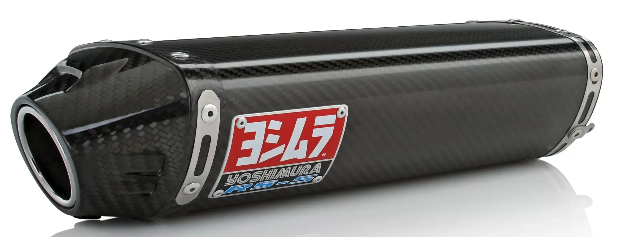 Yoshimura RS-5 Stainless Slip-On Exhaust with Carbon Fiber Muffler Honda CBR600RR 2005-2006 - 1226272
