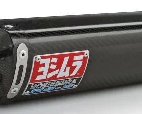 Yoshimura RS-5 Stainless Slip-On Exhaust with Carbon Fiber Muffler Honda CBR600RR 2005-2006
