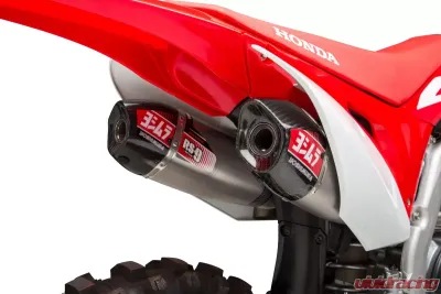Yoshimura RS-9T Stainless Slip-On Exhaust with Stainless Mufflers Honda CRF250R | CRF250RX 2020-2021 - 22844BR520