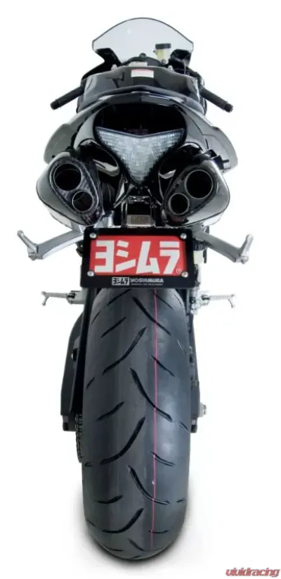 Yoshimura TRC-D Stainless Slip-On Exhaust with Carbon Fiber Mufflers Yamaha YZF-R1 2009-2014 - 1314212