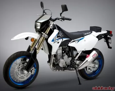 Yoshimura RS-4 Stainless Full Exhaust with Aluminum Mufflers Suzuki DR-Z400S/SM 2000-2020 - 116600D320